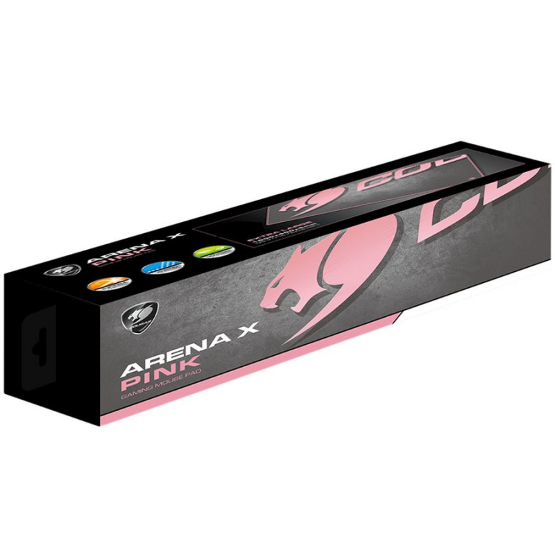 COUGAR Arena X Pink, Gaming Mouse Pad, Extra Large Pro Gaming Surface, Water Proof, Wave-Shaped Anti-Slip Rubber Base, 1000 x 40