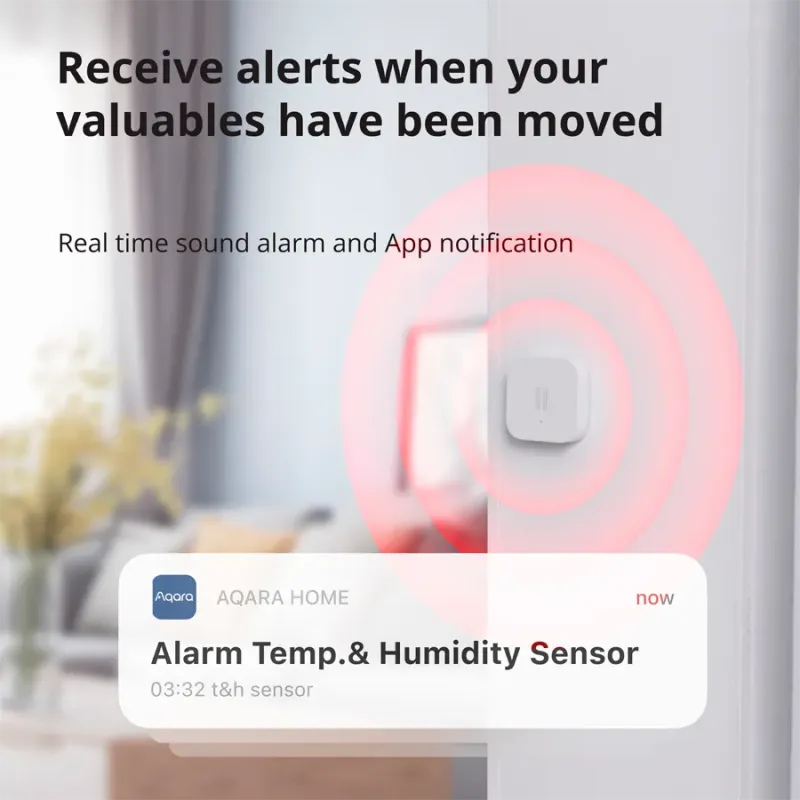 Aqara Vibration Sensor: Model No: DJT11LM SKU AS009UEW01 - 1
