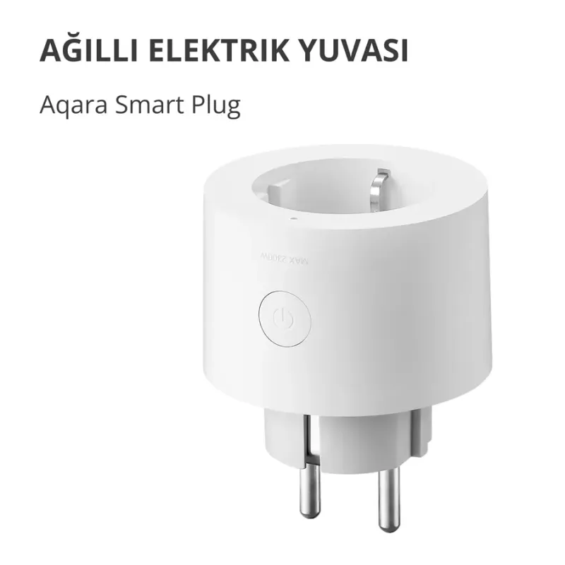 Aqara Smart Plug (EU Version): Model No: SP-EUC01 SKU: AP007EUW01 - 1