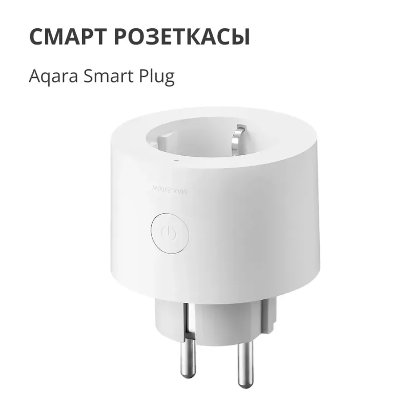 Aqara Smart Plug (EU Version): Model No: SP-EUC01 SKU: AP007EUW01 - 1