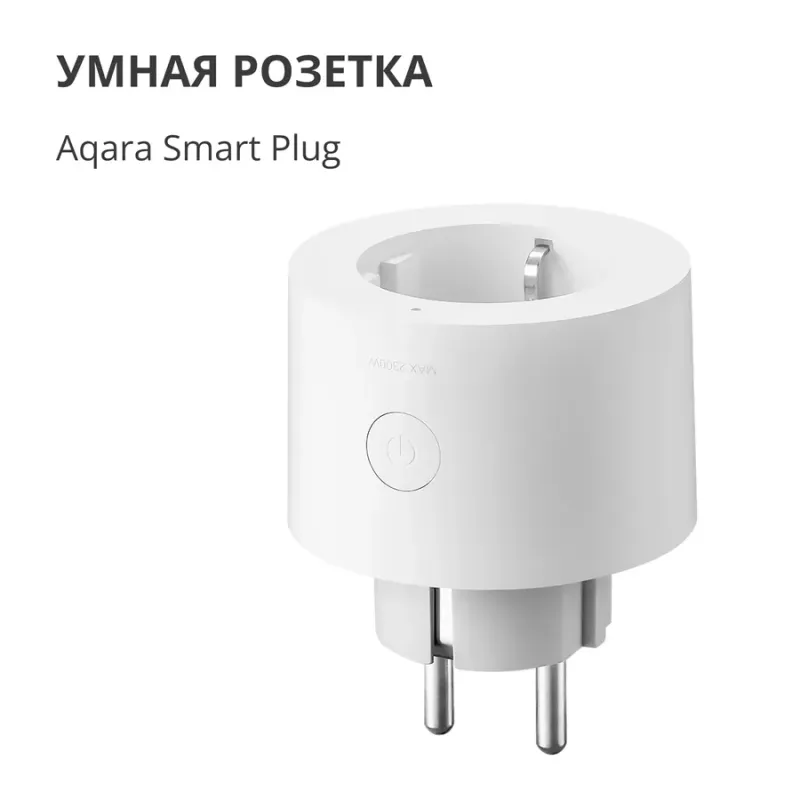 Aqara Smart Plug (EU Version): Model No: SP-EUC01 SKU: AP007EUW01 - 1