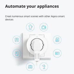 Aqara Smart Plug (EU Version): Model No: SP-EUC01 SKU: AP007EUW01 - 10
