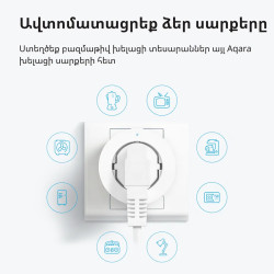Aqara Smart Plug (EU Version): Model No: SP-EUC01 SKU: AP007EUW01 - 11