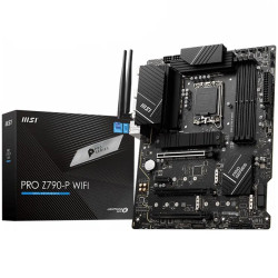 MSI PRO Z790-P WIFI, Socket 1700, Dual Channel DDR5 7000+MHz, 3x PCIe x16 slot, 4x M.2 slot, 1x HDMI, 4x USB 3.2 Gen 1, 4x USB 2