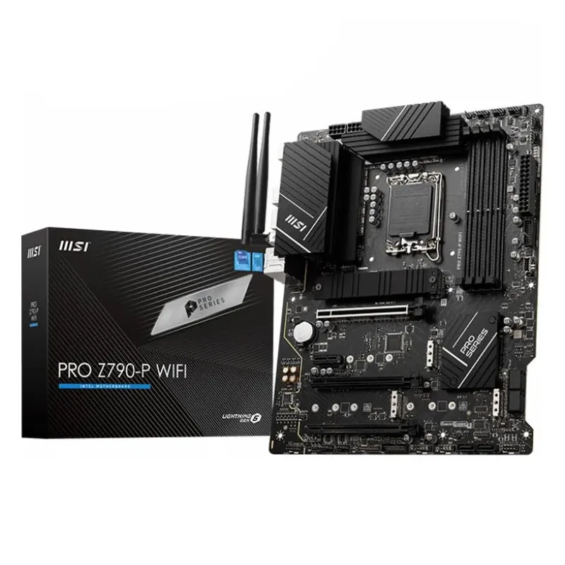MSI PRO Z790-P WIFI, Socket 1700, Dual Channel DDR5 7000+MHz, 3x PCIe x16 slot, 4x M.2 slot, 1x HDMI, 4x USB 3.2 Gen 1, 4x USB 2