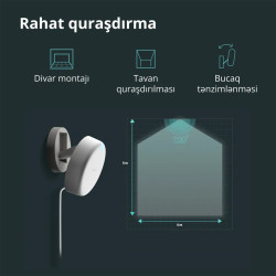 Presence Sensor FP2: Model No: PS-S02D SKU: AS055GLW02 - 62