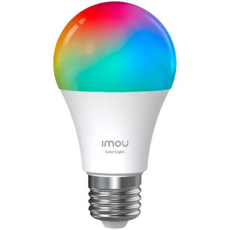 Smart multicolor LED bulb, E27, 9W, Correlated Color Temperature 2700-6500K, 16 million colors, 2.4G Wi-Fi /BLE. - 1