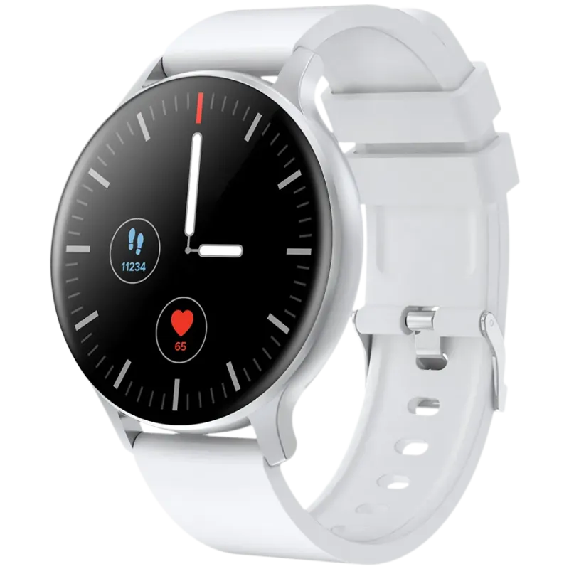CANYON Badian SW-68, Smartwatch, Realtek 8762CK, 1.28''TFT 240x240px RAM : 160KB, Lithium-ion polymer battery, 3.7V 190mAh Inclu