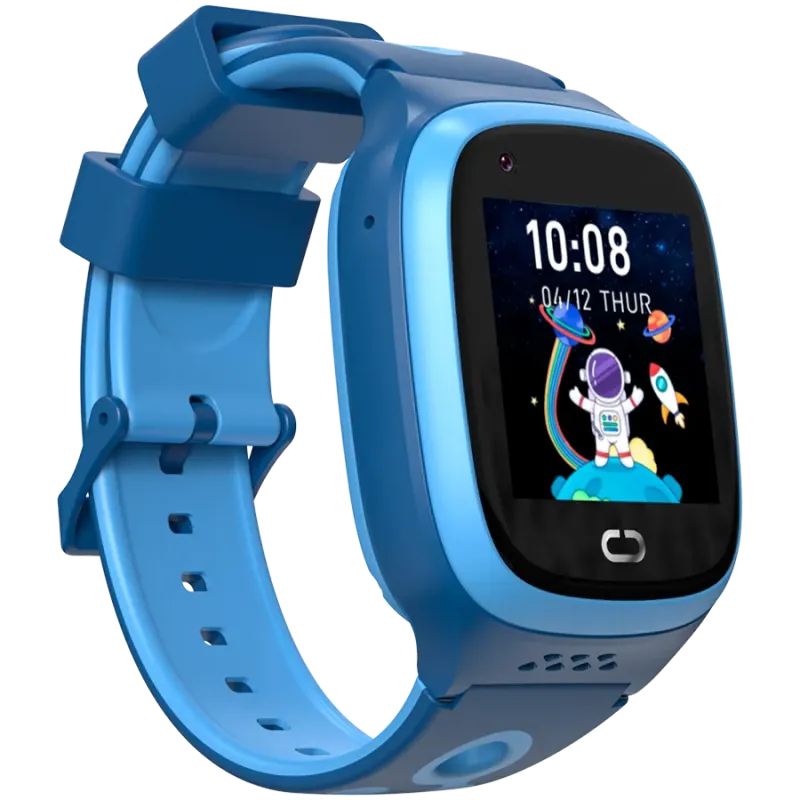 Canyon Kids Watch ZEFIR KW-49 E-SIM 4G GPS WiFi Video Music Games English learning, Blue - 1