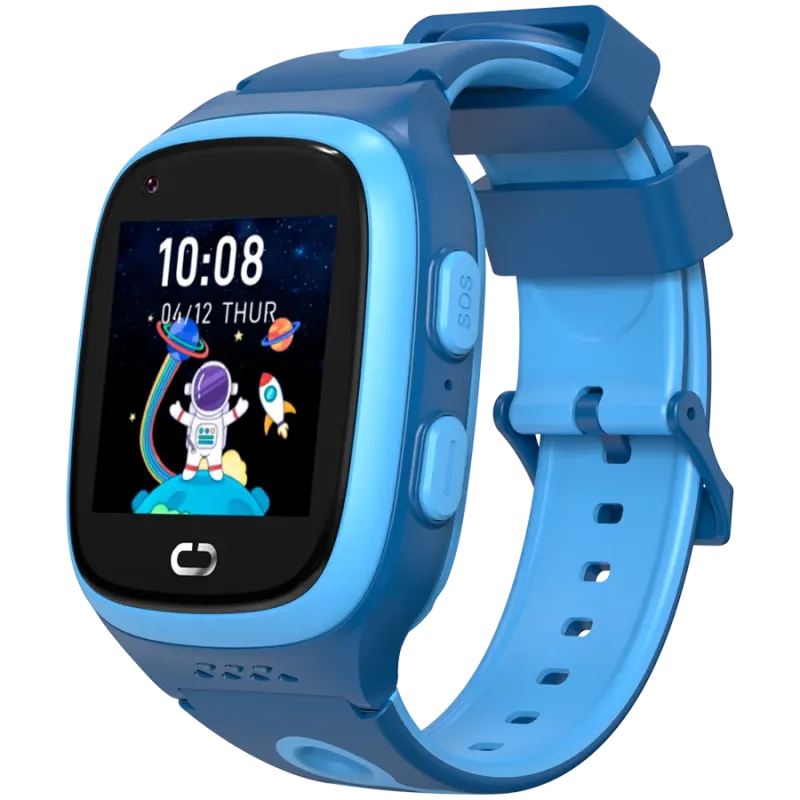 Canyon Kids Watch ZEFIR KW-49 E-SIM 4G GPS WiFi Video Music Games English learning, Blue - 1