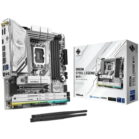 ASROCK B860 Steel Legend WiFi ATX LGA1851 DDR5 - 1