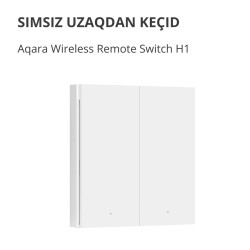 Aqara Wireless Remote Switch H1 (double rocker): Model: WRS-R02 SKU: AR009GLW02 - 3