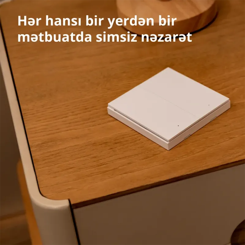 Aqara Wireless Remote Switch H1 (double rocker): Model: WRS-R02 SKU: AR009GLW02 - 1