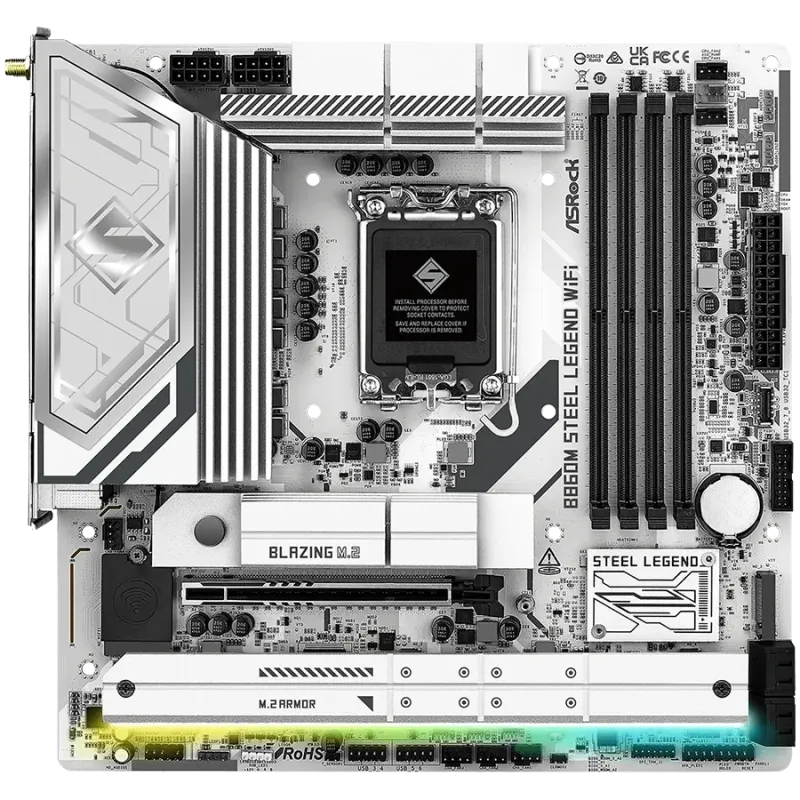 ASROCK B860 Steel Legend WiFi ATX LGA1851 DDR5 - 1