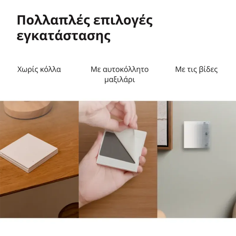 Aqara Wireless Remote Switch H1 (double rocker): Model: WRS-R02 SKU: AR009GLW02 - 1