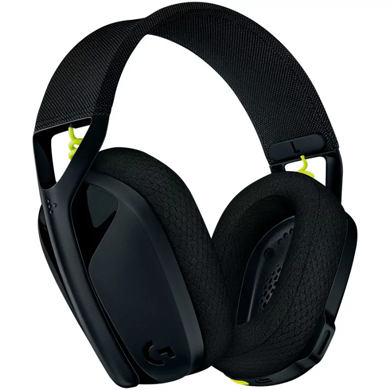 LOGITECH G435 LIGHTSPEED Wireless Gaming Headset - BLACK - 2.4GHZ - EMEA - 914 - 3
