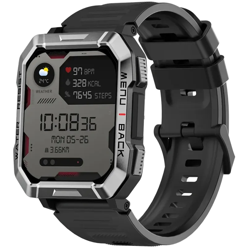 Blackview W60, 2.01inch HD,900mAh Battery, LED Flashlight & Compass Function, 24-hour SpO2 Detection + Heart Rate Monitoring, Mo