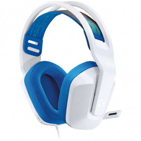 LOGITECH G335 Wired Gaming Headset - WHITE - 3.5 MM - EMEA - 914 - 3