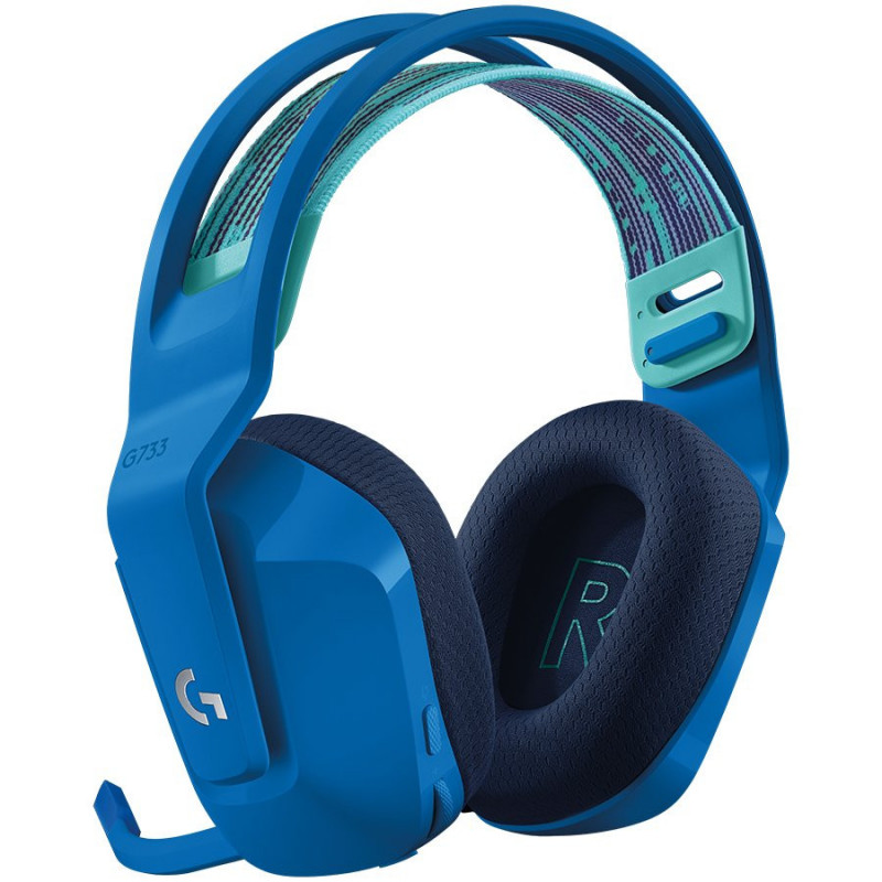LOGITECH G733 LIGHTSPEED Wireless RGB Gaming Headset - BLUE - 2.4GHZ - EMEA - 3