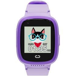 CANYON kids watch Sunny KW-48 Video 4G GPS Games&Music Violet - 1