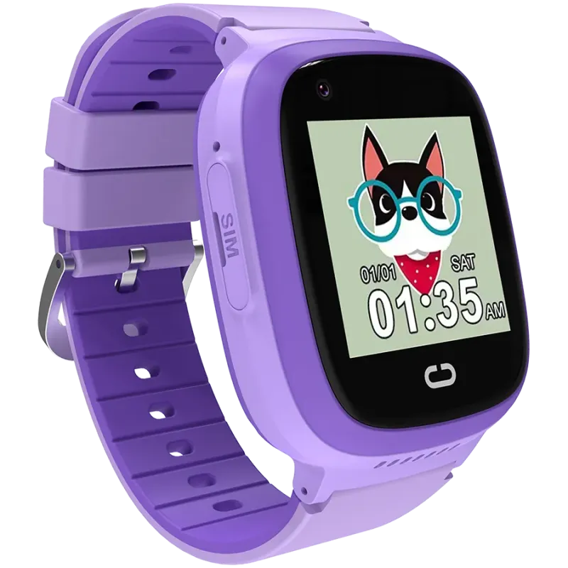 CANYON kids watch Sunny KW-48 Video 4G GPS Games&Music Violet - 1