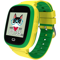 CANYON kids watch Sunny KW-48 Video 4G GPS Games&Music Green - 2