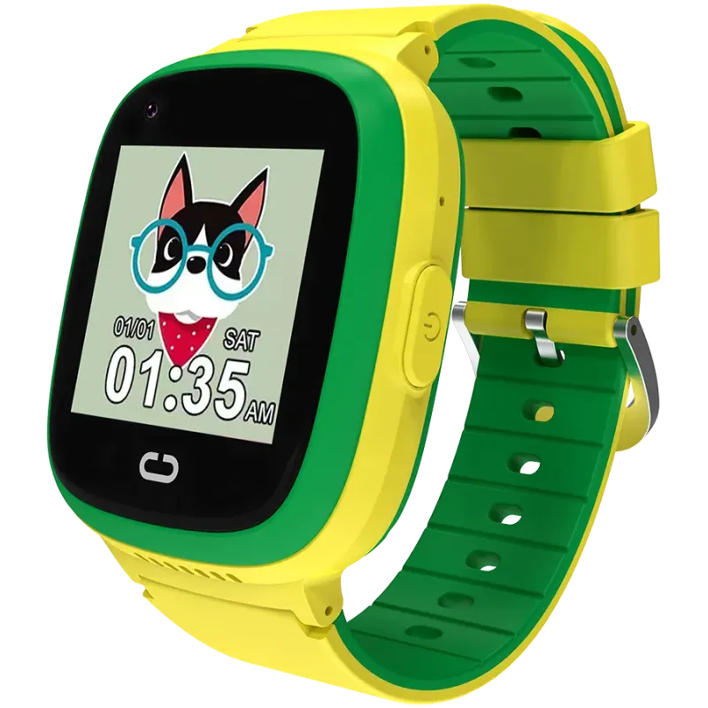 CANYON kids watch Sunny KW-48 Video 4G GPS Games&Music Green - 1