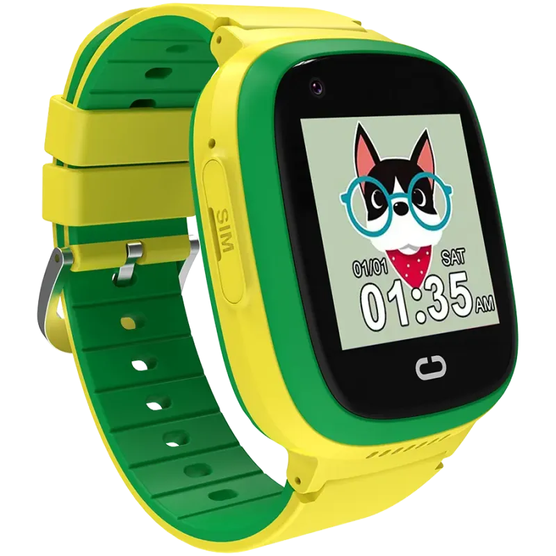 CANYON kids watch Sunny KW-48 Video 4G GPS Games&Music Green - 1