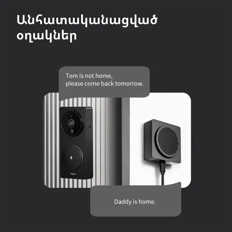 Smart Video Doorbell G4: Model No: SVD-C03 SKU: AC015GLB02 - 1