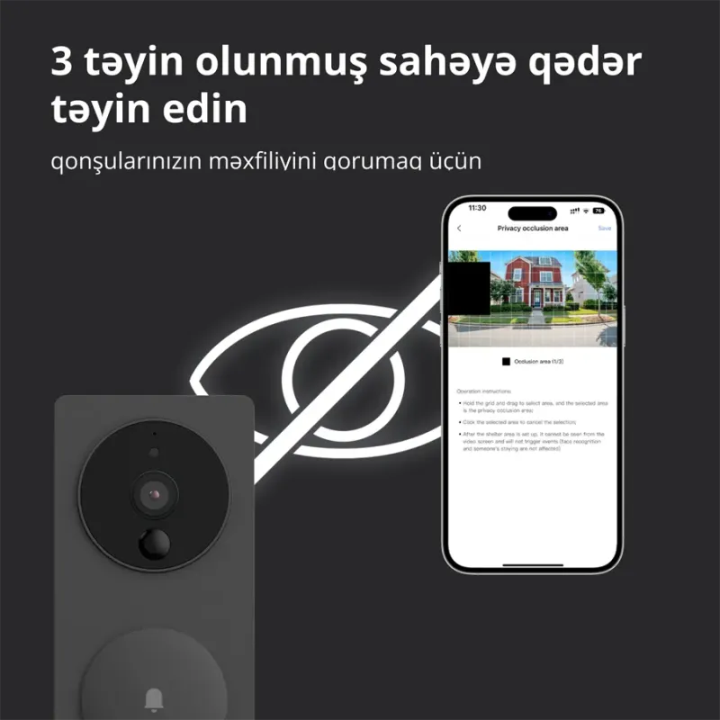 Smart Video Doorbell G4: Model No: SVD-C03 SKU: AC015GLB02 - 1