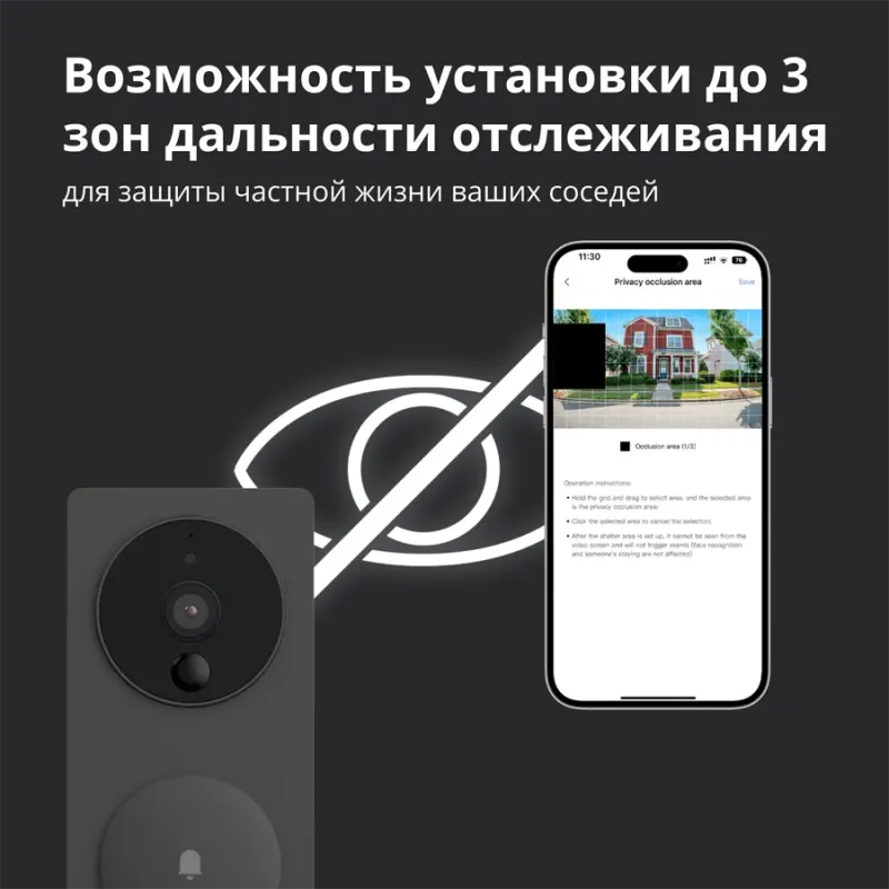 Smart Video Doorbell G4: Model No: SVD-C03 SKU: AC015GLB02 - 1