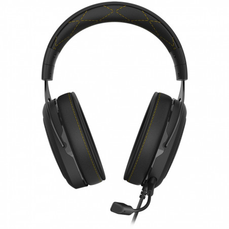 CORSAIR HS60 PRO SURROUND Gaming Headset, Yellow (EU Version) - 2