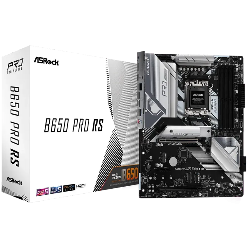 ASROCK B650 PRO RS ATX AM5 DDR5 - 1
