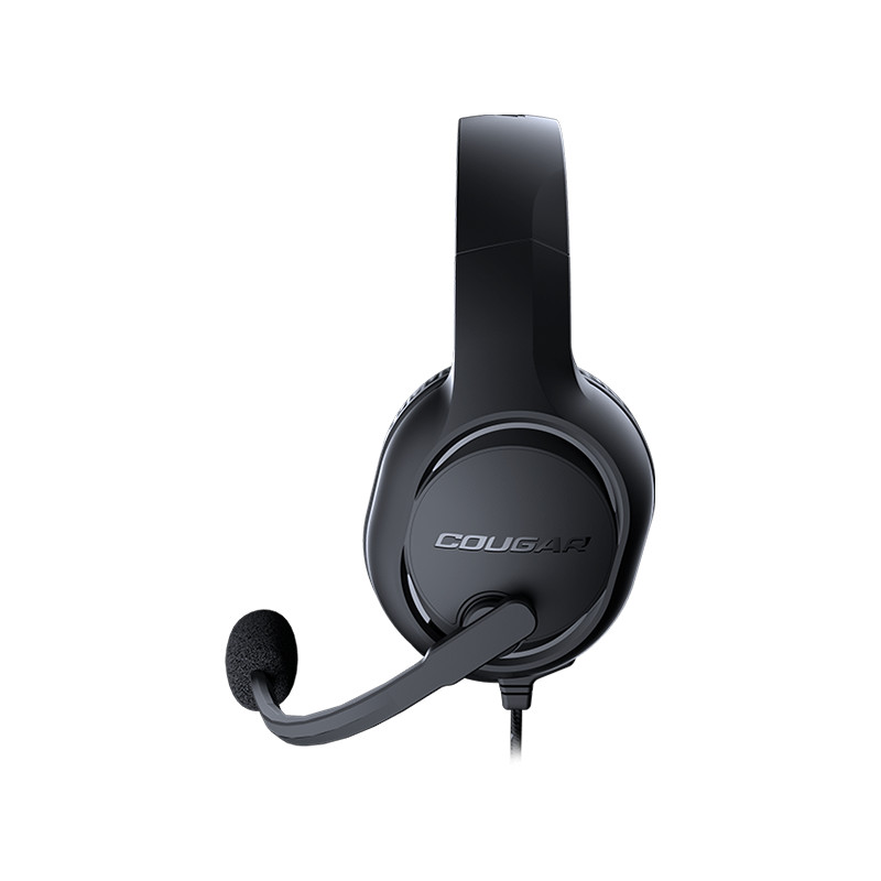 COUGAR HX330 Gaming Headset, 50mm Complex PEK Diaphragm drivers, 3.5mm Jack connections, 270g Light-Weight Comfort, 9.7mm Noise 