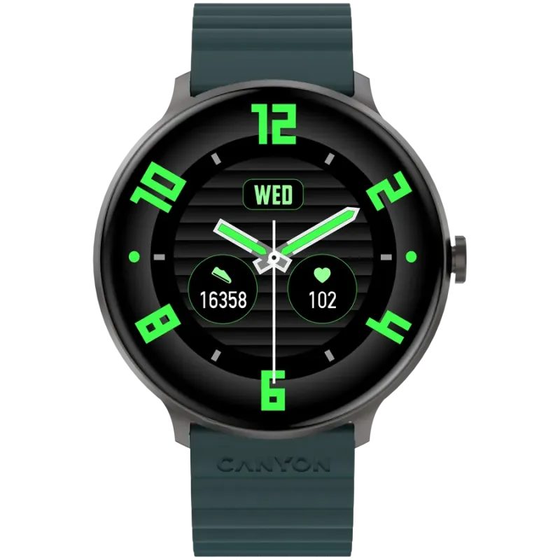 CANYON smart watch Jacky SW-69 Green Orange - 1