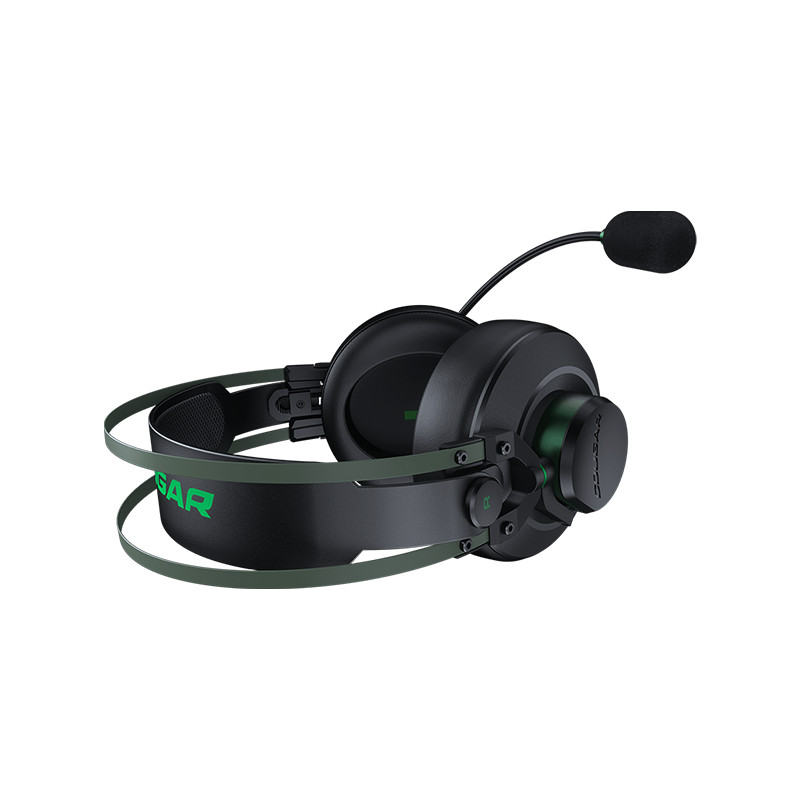 COUGAR VM410 XB, 53mm Graphene Diaphragm Drivers, 9.7mm Noise Cancellation Microphone, Volume Control and Microphone Switch Cont