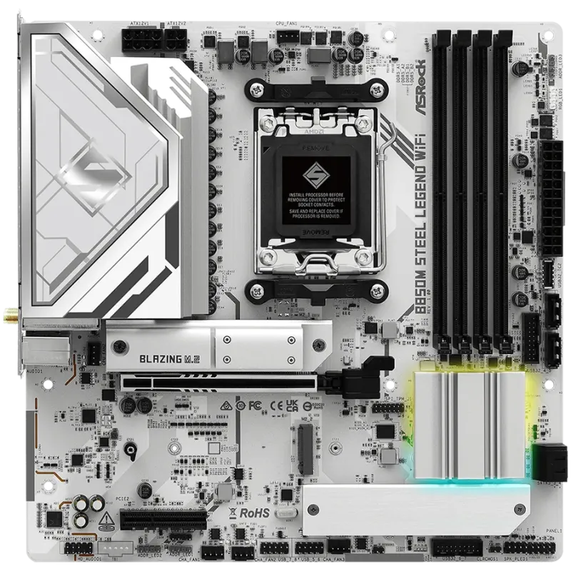 ASROCK B850M Steel Legend WiFi mATX AM5 DDR5 - 1