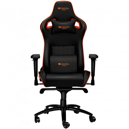 CANYON Corax GС-5 Gaming chair, PU leather, Cold molded foam, Metal Frame , Frog mechanism, 90-165 dgree, 4D armrest, Tilt Lock,