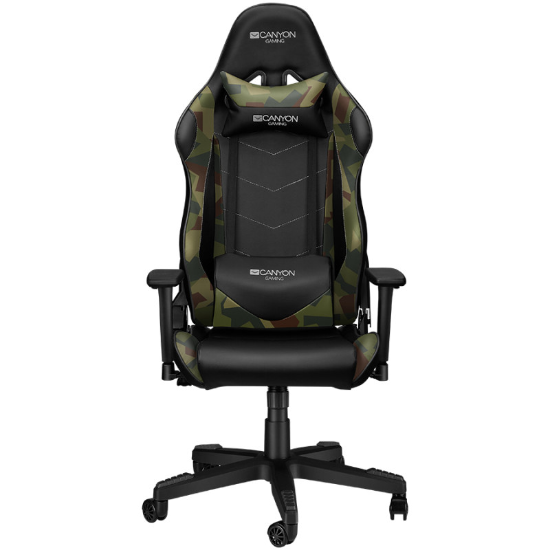CANYON Argama GС-4AO Gaming chair, PU leather, Original foam and Cold molded foam, Metal Frame, Top gun mechanism, 90-165 dgree,