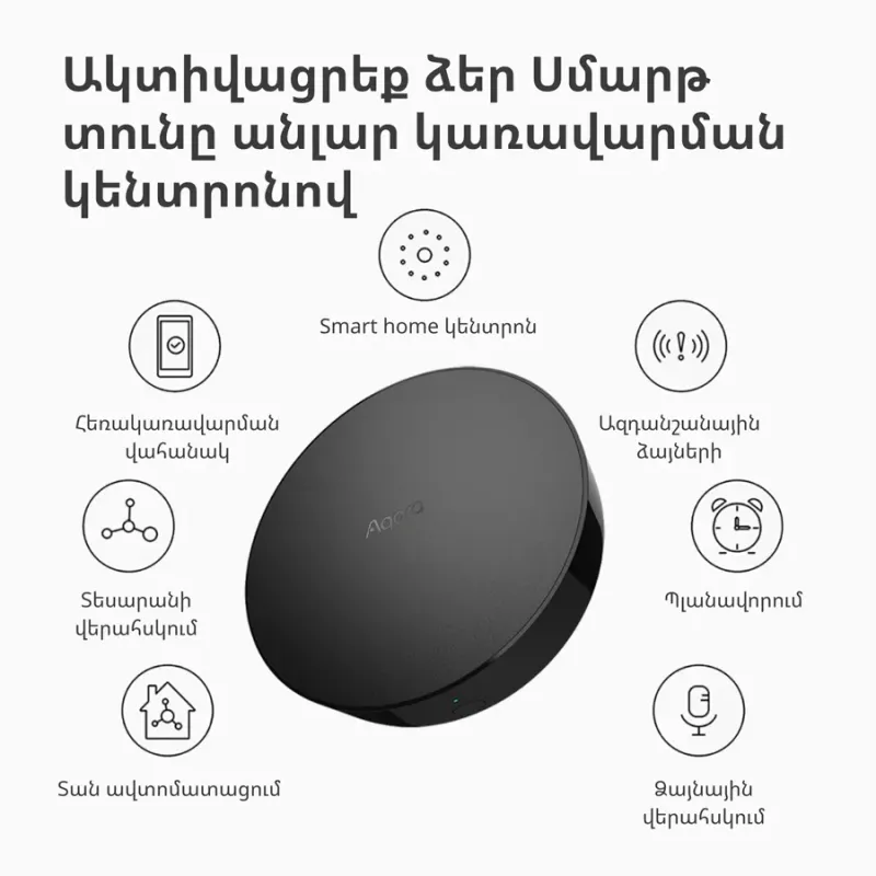 Aqara Hub M2: Model No: HM2-G01 SKU: AG022GLB02 - 1