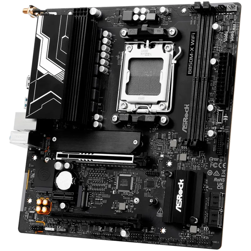 ASROCK B850M-X WIFI R2.0 mATX AM5 DDR5 - 1