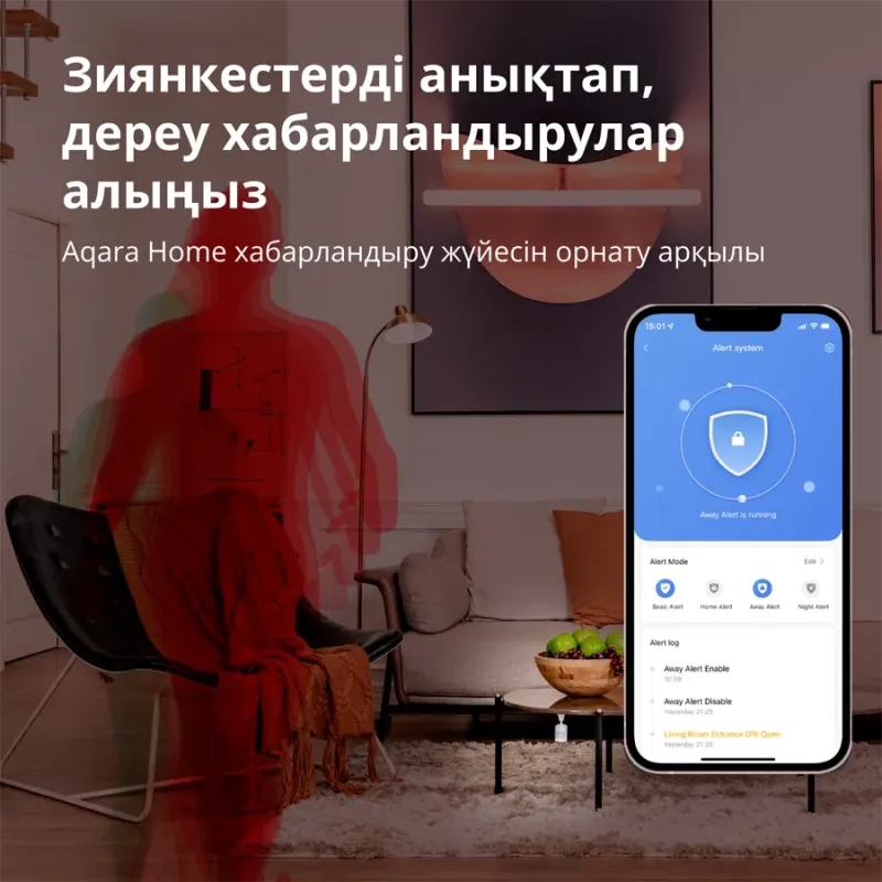 Aqara Smart Motion Sensor P1: Model No: MS-S02 SKU: AS038GLW01 - 1