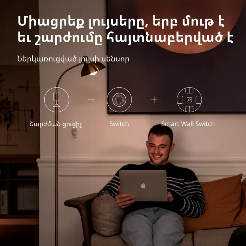 Aqara Smart Motion Sensor P1: Model No: MS-S02 SKU: AS038GLW01 - 1