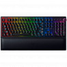 Razer BlackWidow V3 Pro, Green Mechanical Switch, US Layout, 2.4 Ghz Wireless and Bluetooth connection, Razer Chroma RGB, Hybrid
