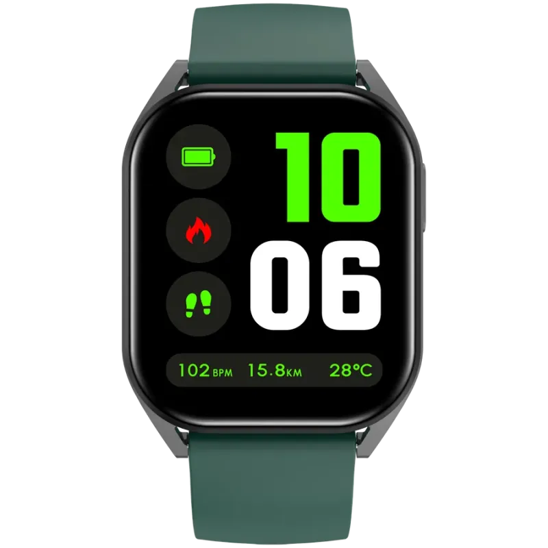 CANYON smart watch Chatter SW-58 BT-CALL Black Green - 1