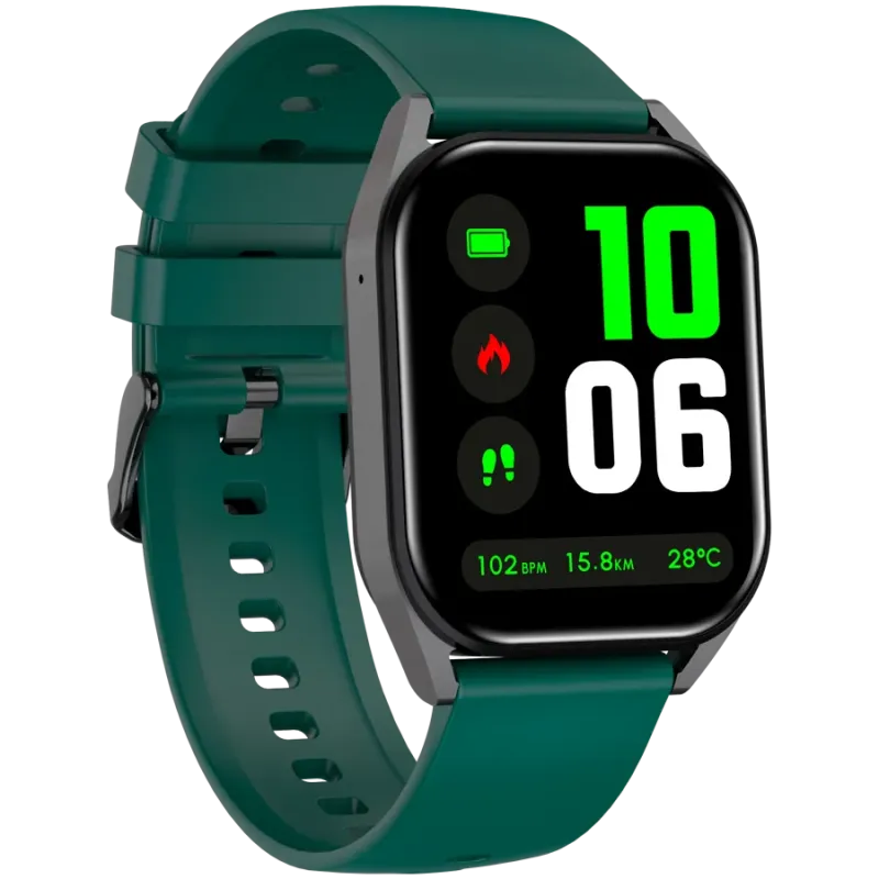 CANYON smart watch Chatter SW-58 BT-CALL Black Green - 1