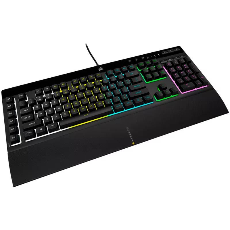 Corsair gaming keyboard K55 RGB PRO, 5Z RGB, Rubber Dome - 3