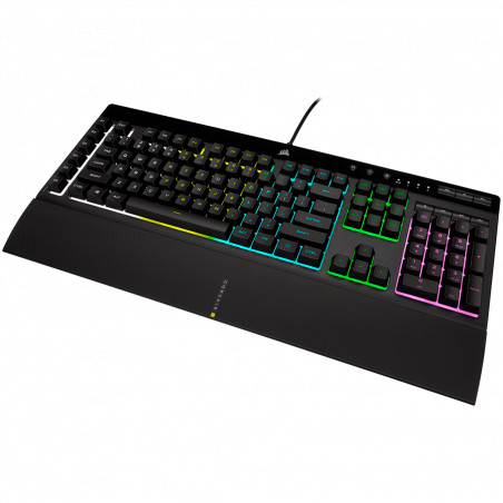 Corsair gaming keyboard K55 RGB PRO, 5Z RGB, Rubber Dome - 4