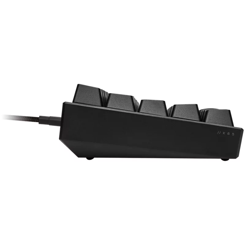 CORSAIR K65 RGB MINI 60% Mechanical Gaming Keyboard, Backlit RGB LED, CHERRY MX Red, Black PBT - 6