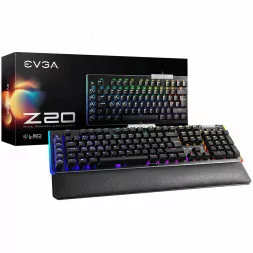 EVGA Z20 RGB Optical Mechanical Gaming Keyboard, RGB Backlit LED, Optical Mechanical Switches (Linear)